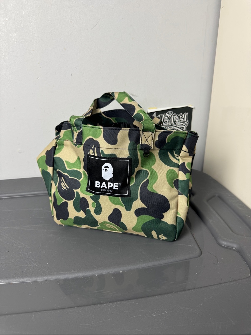 BAPE 1st Camo Mini Tote Bag